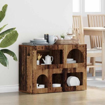 Bufet Lemn vechi 80.5 x 35 x 59 cm Lemn compozit GartenMobel Dekor