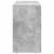 Bufet Gri din beton 100 x 35 x 59 cm Lemn compozit GartenMobel Dekor