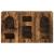 Bufet Stejar fumuriu 100 x 35 x 59 cm Lemn compozit GartenMobel Dekor