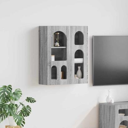 Dulap suspendat Gri Sonoma 59 x 20 x 71.5 cm Lemn compozit GartenMobel Dekor