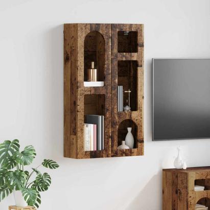 Dulap suspendat Lemn vechi 59 x 20 x 100 cm Lemn compozit GartenMobel Dekor