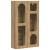 Dulap suspendat Stejar Artizanal 59 x 20 x 100 cm Lemn compozit GartenMobel Dekor