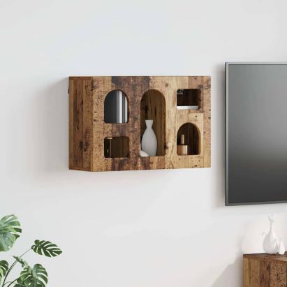 Dulap suspendat Lemn vechi 60 x 20 x 40 cm Lemn compozit GartenMobel Dekor