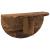 Raft de perete 2 pcs Lemn vechi 38 x 19 x 19 cm Lemn compozit GartenMobel Dekor