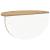 Raft de perete Stejar Artizanal 38 x 19 x 19 cm Lemn compozit GartenMobel Dekor