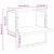 Raft de perete Stejar artizanal 30 x 25 x 30 cm Lemn compozit GartenMobel Dekor
