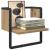 Raft de perete Stejar artizanal 30 x 25 x 30 cm Lemn compozit GartenMobel Dekor