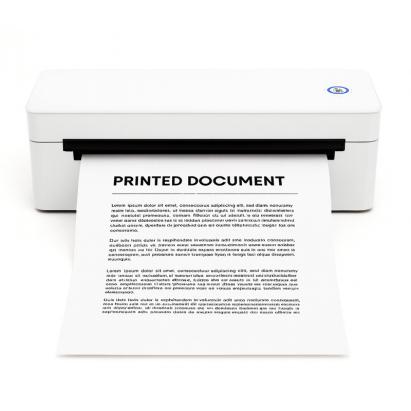 Imprimanta termica portabila a4, usb, bluetooth, 300 dpi, windows, android, ios MultiMark GlobalProd