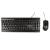 Kit tastatura wired Spacer SPOK-WD-02 USB cu Mouse Negru NewTechnology Media