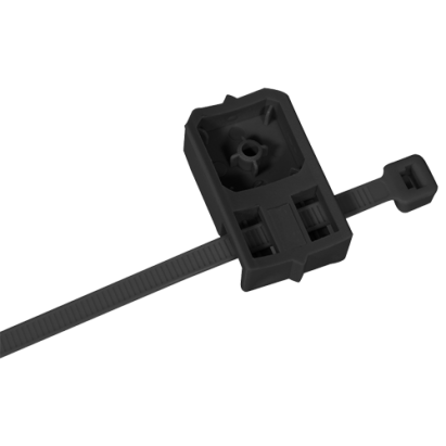 Suport cu brida plastic 4.8x286 mm TBBL negru (200 buc.) - CELO 94TBBL SafetyGuard Surveillance