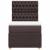 Pat box spring cu saltea, maro închis, 90x200 cm, textil GartenMobel Dekor