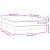 Pat box spring cu saltea, gri închis, 140x220 cm, catifea GartenMobel Dekor