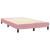 Pat box spring cu saltea, roz, 120x220 cm, catifea GartenMobel Dekor
