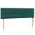 Pat box spring cu saltea, verde închis, 160x220 cm, catifea GartenMobel Dekor