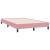 Pat box spring cu saltea, roz, 120x220 cm, catifea GartenMobel Dekor