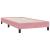 Pat box spring cu saltea, roz, 90x210 cm, catifea GartenMobel Dekor