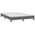Pat box spring cu saltea, gri închis, 140x220 cm, catifea GartenMobel Dekor