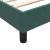 Pat box spring cu saltea, verde închis, 160x220 cm, catifea GartenMobel Dekor