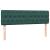 Pat box spring cu saltea, verde închis, 160x220 cm, catifea GartenMobel Dekor