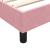 Pat box spring cu saltea, roz, 160x220 cm, catifea GartenMobel Dekor