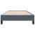 Cadru de pat fără saltea, gri închis, 100x220 cm, catifea GartenMobel Dekor