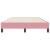 Cadru de pat fără saltea roz 120x220 cm catifea GartenMobel Dekor
