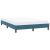 Cadru de pat fără saltea, albastru închis, 160x220 cm, catifea GartenMobel Dekor