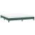 Cadru de pat fără saltea Verde închis 200x220 cm catifea GartenMobel Dekor