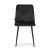Set 4 scaune bucatarie/living, Artool, Lava, catifea, metal, negru, 43x51x90 cm GartenVIP DiyLine
