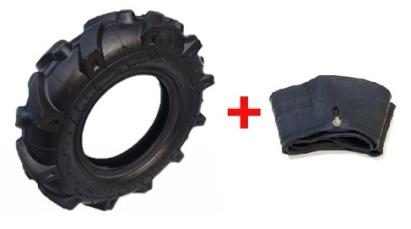 Cauciuc si camera motocultor 3.50-6  - 4PR PowerTool TopQuality