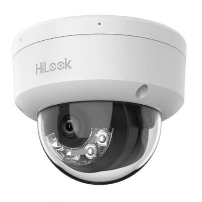Camera IP Hikvision HiLook IPC-D140HA-LU, 4MP, 2.8mm, iluminare duala 30m, microfon, PoE, IP67 SafetyGuard Surveillance