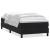 Pat box spring cu saltea, negru, 80x220 cm, catifea GartenMobel Dekor