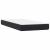 Pat box spring cu saltea, negru, 80x220 cm, catifea GartenMobel Dekor
