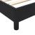 Pat box spring cu saltea, negru, 80x220 cm, catifea GartenMobel Dekor