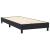 Pat box spring cu saltea, negru, 80x220 cm, catifea GartenMobel Dekor