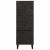 Dulap înalt, negru, 40x33x110 cm, lemn masiv de mango GartenMobel Dekor