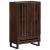 Dulap înalt, maro, 60x34x100 cm, lemn masiv de mango GartenMobel Dekor