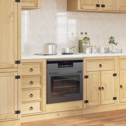 Dulap cu depozitare Miere 60 x 46 x 81,5 cm Lemn de pin masiv GartenMobel Dekor