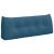 Perna pentru spate albastru 120 x 24 x 50 cm Catifea GartenMobel Dekor