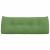 Perna pentru spate Verde deschis 120 x 24 x 50 cm Catifea GartenMobel Dekor