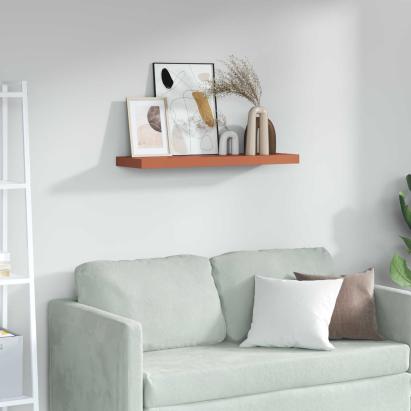 Raft de perete Pe perete Roșu 80 x 23,5 x 4 cm Lemn compozit GartenMobel Dekor