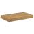 Raft de perete 2 pcs Maro 40 x 23,5 x 4 cm Lemn compozit GartenMobel Dekor