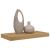 Raft de perete Pe perete Maro 50 x 23 x 4 cm Lemn compozit GartenMobel Dekor