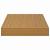 Raft de perete 4 pcs Bej 40 x 23,5 x 4 cm Lemn compozit GartenMobel Dekor