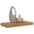 Raft de perete Pe perete Bej 50 x 23 x 4 cm Lemn compozit GartenMobel Dekor