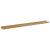 Raft de perete cu raft 2 pcs Maro 100 x 9 x 3 cm Lemn compozit GartenMobel Dekor