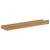 Raft de perete cu raft 4 pcs Maro 40 x 9 x 3 cm Lemn compozit GartenMobel Dekor