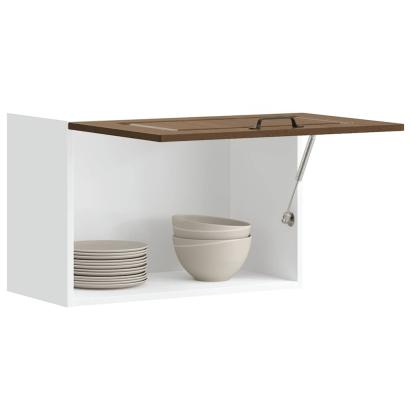 Dulap de bucătărie "Kalmar" din lemn de stejar maro GartenMobel Dekor