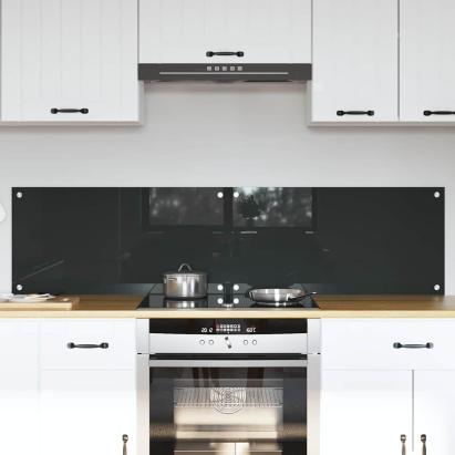 Spate de bucătărie 2 pcs Gri închis 80 x 40 cm GartenMobel Dekor