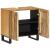 Dulap pentru chiuveta de baie 62x34x58 cm lemn masiv mango brut GartenMobel Dekor